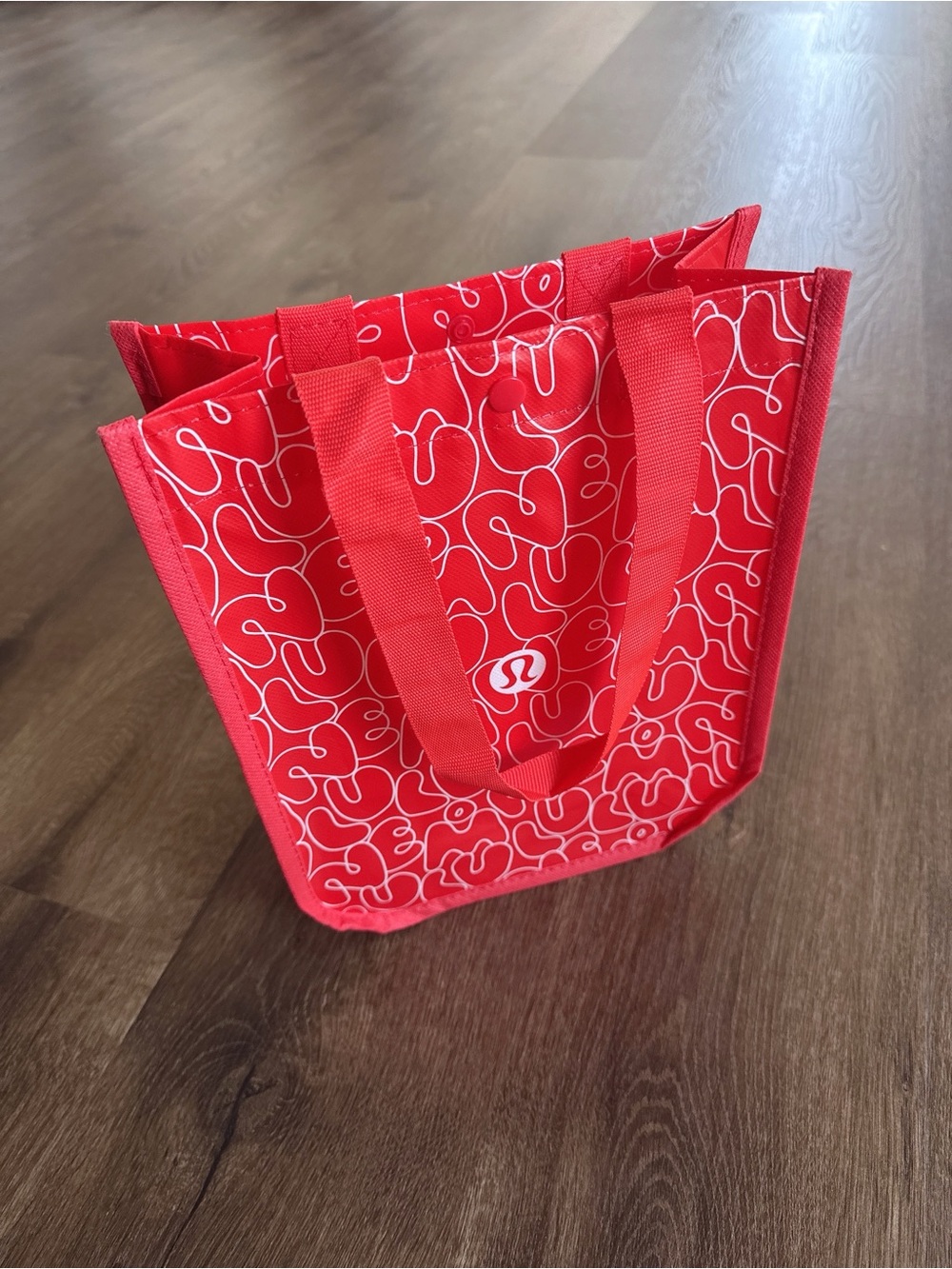 lululemon Reusable Shopping Tote Red